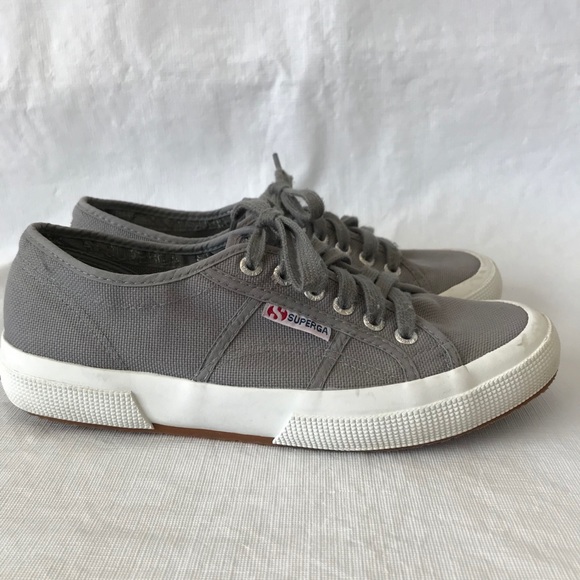 Superga Gray Canvas Sneakers - Picture 2 of 13
